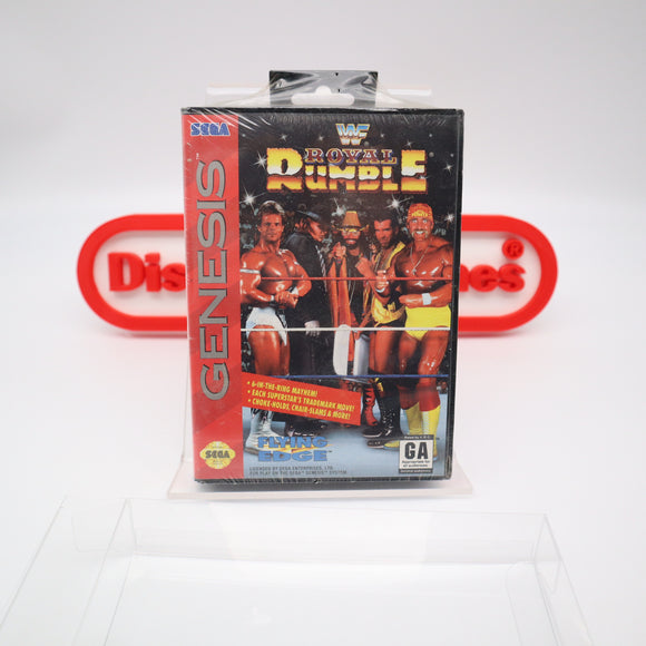 WWE / WWF ROYAL RUMBLE - NEW & Factory Sealed! (Sega Genesis)