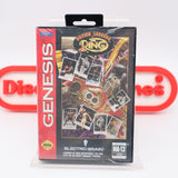 BOXING LEGENDS OF THE RING - NEW & Factory Sealed with Authentic Tube Seam! (Sega Genesis)