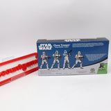 STAR WARS: CLONE TROOPER TROOP BUILDER 4-PACK - ENTERTAINMENT EARTH EXCLUSIVE! NEW Authentic & Factory Sealed!