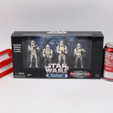 STAR WARS: CLONE TROOPER TROOP BUILDER 4-PACK - ENTERTAINMENT EARTH EXCLUSIVE! NEW Authentic & Factory Sealed!