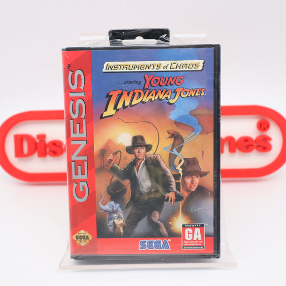 INSTRUMENTS OF CHAOS: STARRING YOUNG INDIANA JONES - NEW & Factory