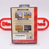 INSTRUMENTS OF CHAOS: STARRING YOUNG INDIANA JONES - NEW & Factory Sealed with Authentic V-Overlap Seam! (Sega Genesis)