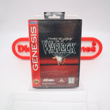 BEWARE THE ULTIMATE EVIL OF WARLOCK - NEW & Factory Sealed! (Sega Genesis)