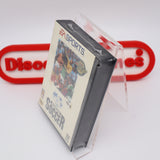 FIFA INTERNATIONAL SOCCER - THICK CLAMSHELL EA LIMITED EDITION 1ST ROUND STICKER! NEW & Factory Sealed with Authentic V-Overlap Seam! (Sega Genesis)