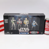 STAR WARS: CLONE TROOPER TROOP BUILDER 4-PACK - ENTERTAINMENT EARTH EXCLUSIVE! NEW Authentic & Factory Sealed!