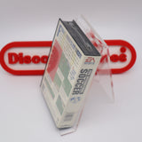 FIFA INTERNATIONAL SOCCER - THICK CLAMSHELL EA LIMITED EDITION 1ST ROUND STICKER! NEW & Factory Sealed with Authentic V-Overlap Seam! (Sega Genesis)