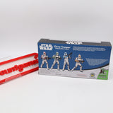 STAR WARS: CLONE TROOPER TROOP BUILDER 4-PACK - ENTERTAINMENT EARTH EXCLUSIVE! NEW Authentic & Factory Sealed!