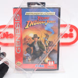 INSTRUMENTS OF CHAOS: STARRING YOUNG INDIANA JONES - NEW & Factory Sealed with Authentic V-Overlap Seam! (Sega Genesis)