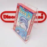 ECCO THE DOLPHIN JUNIOR / ECCO JR. - NEW & Factory Sealed with Authentic 3-Sided Seam! (Sega Genesis)