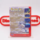 ECCO THE DOLPHIN JUNIOR / ECCO JR. - NEW & Factory Sealed with Authentic 3-Sided Seam! (Sega Genesis)