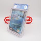 SILENT SERVICE - CGC GRADED 9.2 A! NEW & Factory Sealed with Authentic H-Seam! (NES Nintendo)