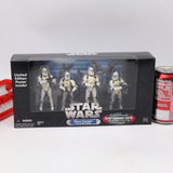 STAR WARS: CLONE TROOPER TROOP BUILDER 4-PACK - ENTERTAINMENT EARTH EXCLUSIVE! NEW Authentic & Factory Sealed!