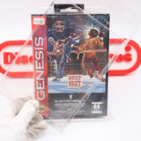 BEST OF THE BEST CHAMPIONSHIP KARATE - NEW & Factory Sealed with Authentic V-Overlap Seam! (Sega Genesis)