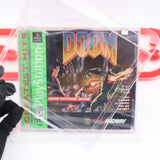 DOOM - NEW & Factory Sealed with Authentic Y-Fold Seal! (PS1 PlayStation 1)