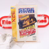 VIRTUA RACING DELUXE - NEW & Factory Sealed with Authentic 3-Sided Seam! (Sega Genesis 32X)