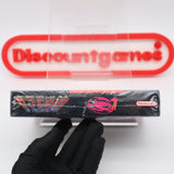 F-ZERO / FZERO w/ UPSIDE DOWN RECYCLING SYMBOL! NEW & Factory Sealed with Authentic H-Overlap Seam! (SNES Super Nintendo)