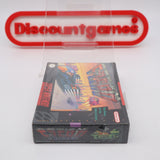 F-ZERO / FZERO w/ UPSIDE DOWN RECYCLING SYMBOL! NEW & Factory Sealed with Authentic H-Overlap Seam! (SNES Super Nintendo)