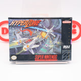 HYPER ZONE / HYPERZONE - NEW & Factory Sealed with Authentic V-Seam! (SNES Super Nintendo)