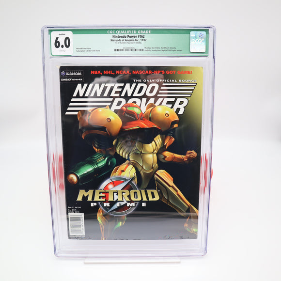 NINTENDO POWER ISSUE #162 - METROID PRIME COVER - CGC GRADED 6.0