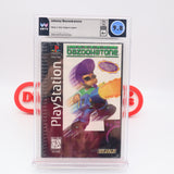 JOHNNY BAZOOKATONE - WATA GRADED 9.8 A+! NEW & Factory Sealed! (PS1 PlayStation 1)