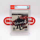 YAKUZA 4 IV - PSA/WATA GRADED 9.4 A+! NEW & Factory Sealed! (PS3 PlayStation 3)