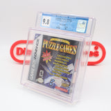 ULTIMATE PUZZLE GAMES - CGC GRADED 9.8 A++! NEW & Factory Sealed with Authentic H-Seam! (Game Boy Advance)