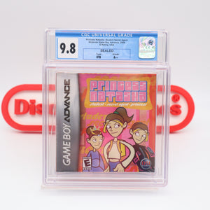 PRINCESS NATASHA: STUDENT, SECRET AGENT, PRINCESS - CGC GRADED 9.8 A++! NEW & Factory Sealed! (Game Boy Advance GBA)