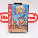 HIGH SEAS HAVOC (POP 1!) - NEW & Factory Sealed with Authentic LR Tube Seal! (Sega Genesis)