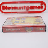 HIGH SEAS HAVOC (POP 1!) - NEW & Factory Sealed with Authentic LR Tube Seal! (Sega Genesis)