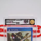 DARIUSBURST: CHRONICLE SAVIOURS - HIGHEST/PERFECT GRADED VGA 100 GEM MINT GOLD! NEW & Factory Sealed! (PlayStation PS VITA)