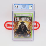 CALL OF JUAREZ - CGC GRADED 9.8 A++! NEW & Factory Sealed! (XBox 360)