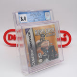 ROAD RASH: JAILBREAK - CGC GRADED 8.0 A+! NEW & Factory Sealed! (GBA Game Boy Advance)