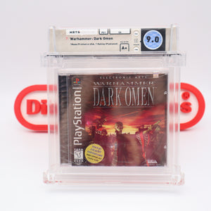 WARHAMMER: DARK OMEN - WATA GRADED 9.0 A+! NEW & Factory Sealed! (PS1 Playstation 1)