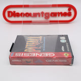 PITFALL: THE MAYAN ADVENTURE - NEW & Factory Sealed with Authentic V-Overlap Seam! (Sega Genesis)