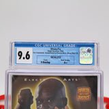SHAQ-FU with RAP CD SINGLE - CGC GRADED 9.6 A++! NEW & Factory Sealed! (Sega Genesis)