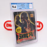 SHAQ-FU with RAP CD SINGLE - CGC GRADED 9.6 A++! NEW & Factory Sealed! (Sega Genesis)