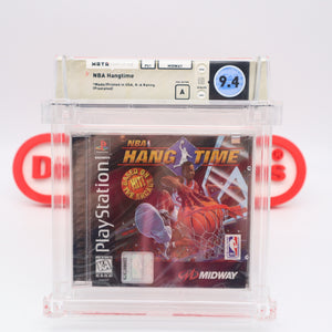 NBA HANGTIME / HANG TIME - WATA GRADED 9.4 A! NEW & Factory Sealed! (PS1 Playstation 1)