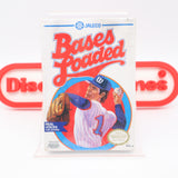 BASES LOADED BASEBALL (THE ORIGINAL) - WATER DAMAGED - NEW & Factory Sealed with Authentic H-Seam! (NES Nintendo)