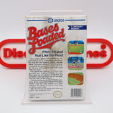 BASES LOADED BASEBALL (THE ORIGINAL) - WATER DAMAGED - NEW & Factory Sealed with Authentic H-Seam! (NES Nintendo)