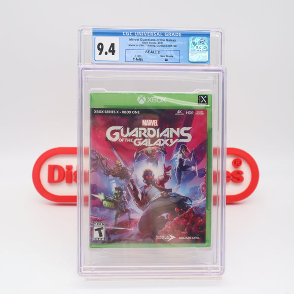 GUARDIANS OF THE GALAXY - CGC GRADED 9.4 A+! NEW & Factory Sealed! (XBox One)