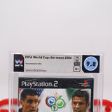 FIFA WORLD CUP SOCCER: GERMANY 2006 / 06 - WATA GRADED 9.8 A+! NEW & Factory Sealed! (PS2 PlayStation)