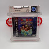 WORMS: WORLD PARTY - WATA GRADED 9.8 A! NEW & Factory Sealed! (PS1 PlayStation 1)
