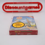 MIG 29: SOVIET FIGHTER - NEW & Factory Sealed with Authentic 3-Sided Seam! (NES Nintendo)