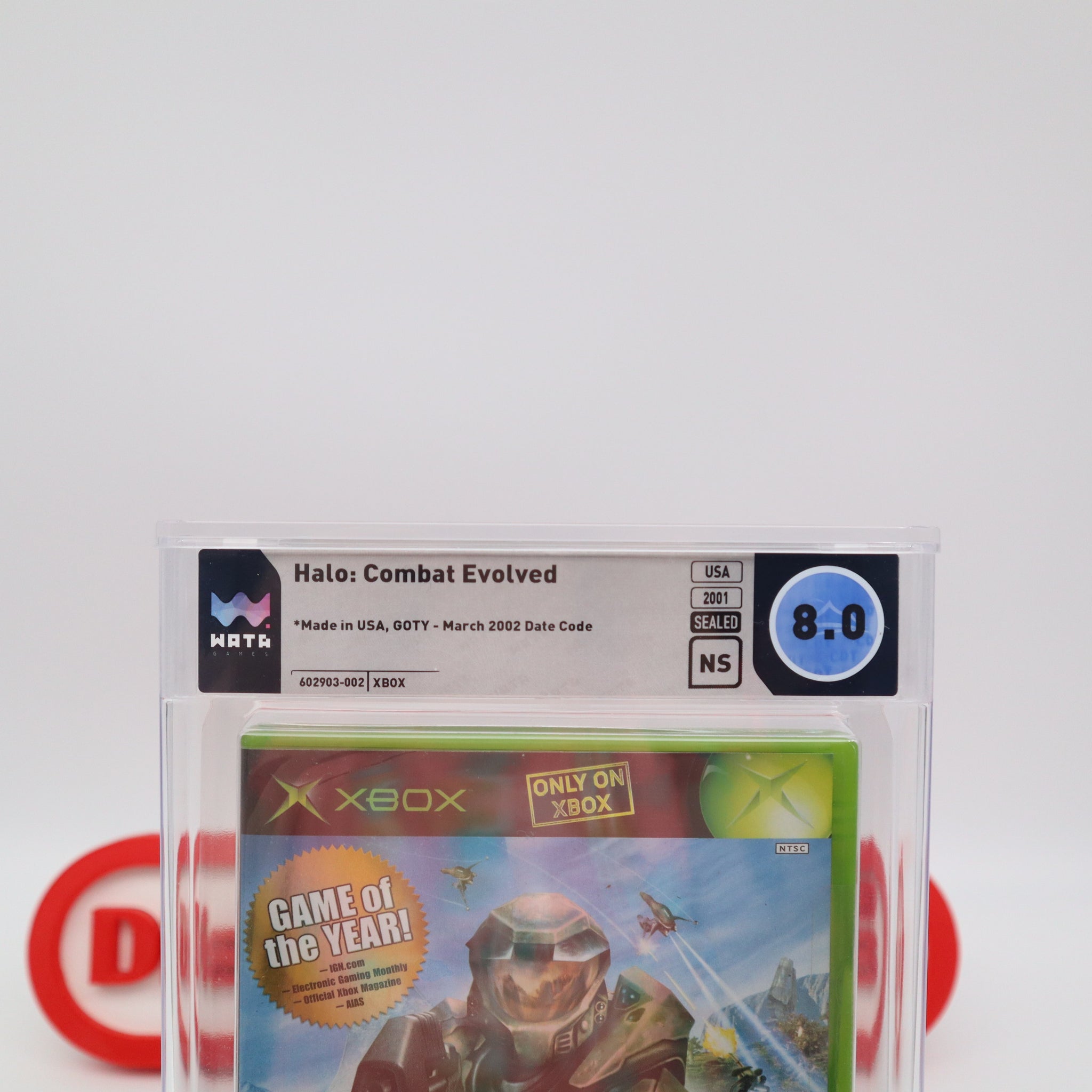 HALO: COMBAT EVOLVED - WATA GRADED 8.0! NEW & Factory Sealed HALO: COMBAT EVOLVED - WATA GRADED 8.0! NEW & Factory Sealed