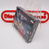 SUPER STAR WARS: RETURN OF THE JEDI - NEW & Factory Sealed with Authentic H-Overlap Seam! (SNES Super Nintendo)