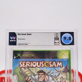 SERIOUS SAM - WATA GRADED 9.8 A++! NEW & Factory Sealed! (XBOX)