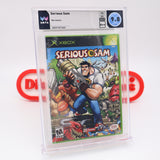 SERIOUS SAM - WATA GRADED 9.8 A++! NEW & Factory Sealed! (XBOX)