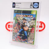 SERIOUS SAM - WATA GRADED 9.8 A++! NEW & Factory Sealed! (XBOX)