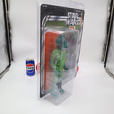 GENTLE GIANTS - HUGE JUMBO CARDED STAR WARS FIGURE - GREEDO WITH PROTECTIVE CASE! COLLECTIBLE TOY - NEW Authentic & Factory Sealed!