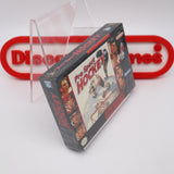 PRO SPORT HOCKEY (WATA POP ZERO!) - NEW & Factory Sealed with Authentic V-Seam! (SNES Super Nintendo)